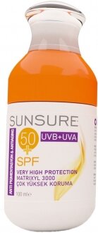 Dermo Clean Sunsure Antipigmentasyon 50 Spf 100 ml Güneş Ürünleri kullananlar yorumlar